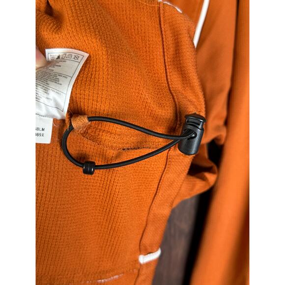 Nike Team Texas Longhorns Embroidered Full Zip Jacket Orange Men XL 2005 Vintage - Picture 12 of 14